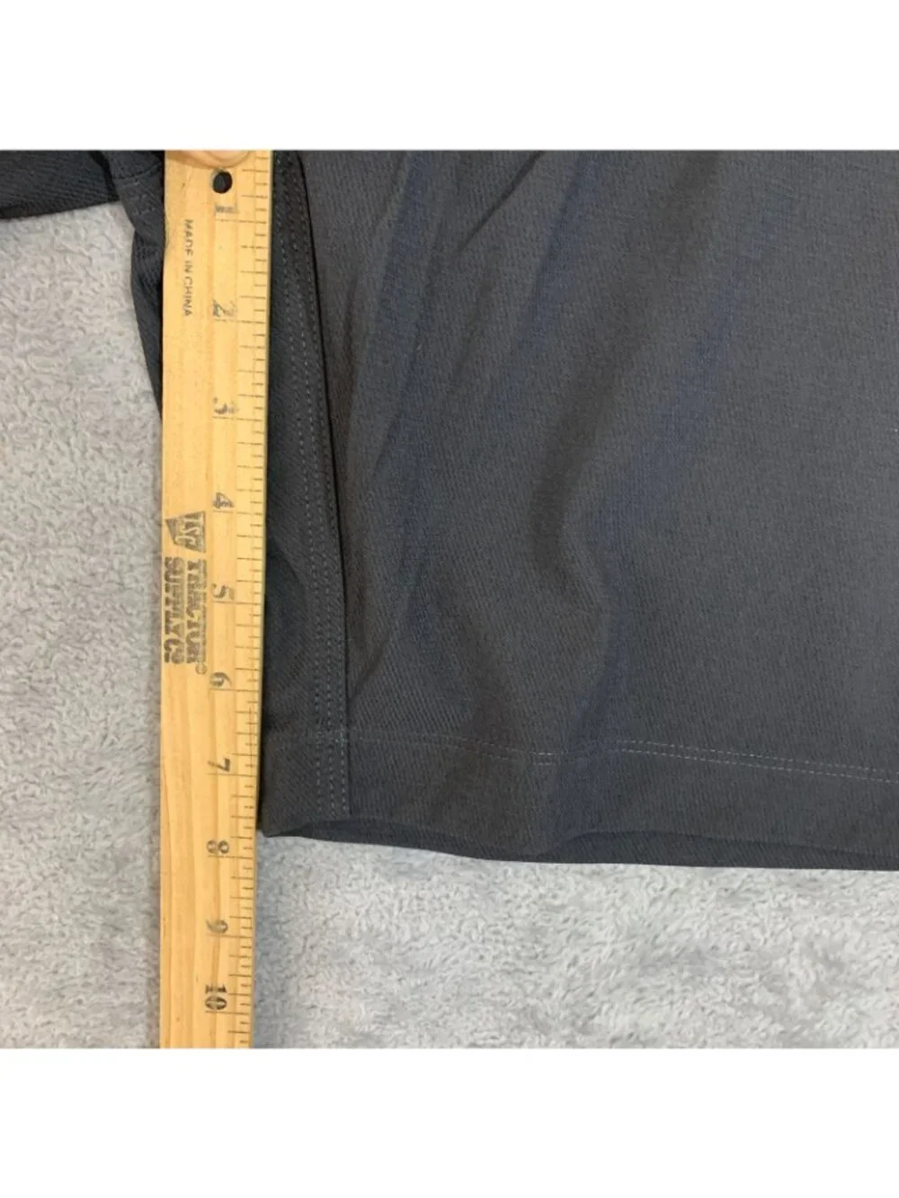 NWT Infinity LinearFlex Men's 36 Dark Gray Hybrid Stretch Shorts